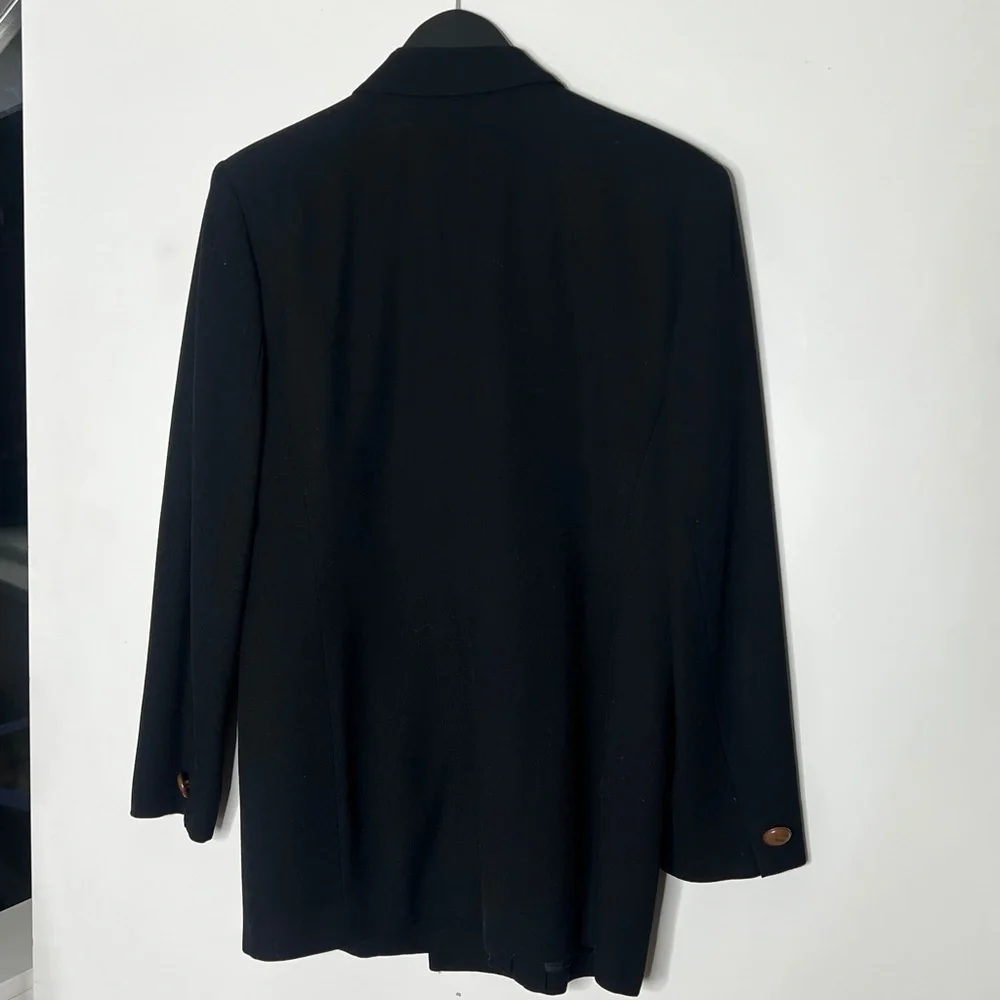 Christian Dior Sz 10 Double Breasted 100% Wool Blazer Jacket